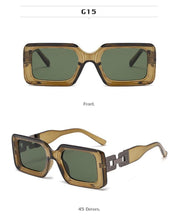 Load image into Gallery viewer, Small Size Rectangle Shape Sunglasses For Women &amp; Men New Retro Style Square Branded Design New Fashionable  Hip Hop Sun Glasses For Female
