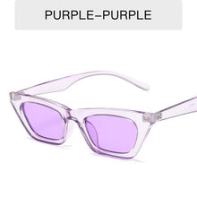 Load image into Gallery viewer, Small Stylish Design Cat Eye Sunglasses For Women New Retro Glasses Design For Women/Men Luxury Eyewear Glasses  Lightweight Frame UV400 Protection Sun Glasses
