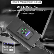 Load image into Gallery viewer, Smart Bicycle Front Light Set USB Rechargeable Front Light LED Headlight Bike Lamp Cycling Flash Light Powerful Rechargeable Bike Light For Night Riding Super Bright Bicycle Headlight For Cycling Road Mountain
