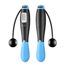 Load image into Gallery viewer, Smart Creative Counting Skipping Rope Wireless Skip Rope Electronic Digital Lose Weight Cordless Jump Ropes Weighted Cordless Jump Rope For Fitness Jump Rope Counter Adjustable Speed Skipping Rope For Men Women
