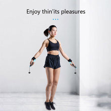 Load image into Gallery viewer, Smart Creative Counting Skipping Rope Wireless Skip Rope Electronic Digital Lose Weight Cordless Jump Ropes Weighted Cordless Jump Rope For Fitness Jump Rope Counter Adjustable Speed Skipping Rope For Men Women
