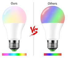 Load image into Gallery viewer, Smart For Home LED Light Bulb E27 E14 GU10 B22 220V 110V  Spot Magic Changeable Lamp Lampada+IR Control Decoration RGB White  Compatible with Alexa Google Home, RGBCW Smart GU10 Bulb, WiFi Smart LED Spot Light Bulb Indoor Decoration
