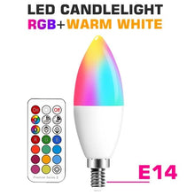 Load image into Gallery viewer, Smart For Home LED Light Bulb E27 E14 GU10 B22 220V 110V  Spot Magic Changeable Lamp Lampada+IR Control Decoration RGB White  Compatible with Alexa Google Home, RGBCW Smart GU10 Bulb, WiFi Smart LED Spot Light Bulb Indoor Decoration
