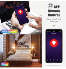 Load image into Gallery viewer, Smart Light Bulb E27 LED Lamp RGB+White+Warm White Work With Alexa Google Home Dimmable Timer Function RGB LED Bulb Bulb-Timer  Sunrise  Sunset Dimmable Multicolo Warm White No Hub Required Compatible With Alexa Google Home Assistant
