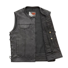 Load image into Gallery viewer, Sniper Men's Motorcycle Leather Vest
