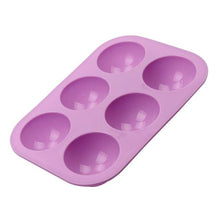Load image into Gallery viewer, Snowflake Chocolate Mold Soap Silicone Ice Tray Cake  Christmas Mould 6 Cavities Baking Pastry Tools Silicone Snowflake Molds Cake Pans Cookie Trays Handmade Soap Making Mould
