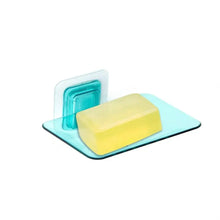 Load image into Gallery viewer, Soap Dish Suction Cup Soap Dish Soap Dish for Bathroom Case Soap Box Dish Storage Plate Drain Soap Box Soap Holder Transparent Soap Dish Drainer Tray - Suction Cup Soap Dish Holder Wall Mounted for Bathroom Shower
