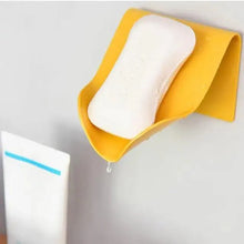 Load image into Gallery viewer, Soap Rack No Drilling Wall Mounted Double Layer Soap Holder Soap Sponge Dish Bathroom Accessories Soap Dishes Self Adhesive Soap Dish Bar Soap Holder Soap Dishes Tray Saver Case Box for Shower Bathroom Kitchen Dish Drainer Drying Rack
