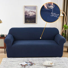 Load image into Gallery viewer, Sofa Cover Waterproof Waffle Sofa Cover All-Inclusive Thick  Sofa Towel Waterproof Sofa Cushion Waterproof Couch Cover Dual Waterproof Sofa Cover Stretch Jacquard Sofa Slipcover Leakproof Furniture Protector For Kids
