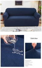 Load image into Gallery viewer, Sofa Cover Waterproof Waffle Sofa Cover All-Inclusive Thick  Sofa Towel Waterproof Sofa Cushion Waterproof Couch Cover Dual Waterproof Sofa Cover Stretch Jacquard Sofa Slipcover Leakproof Furniture Protector For Kids
