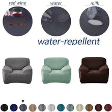 Load image into Gallery viewer, Sofa Cover Waterproof Waffle Sofa Cover All-Inclusive Thick  Sofa Towel Waterproof Sofa Cushion Waterproof Couch Cover Dual Waterproof Sofa Cover Stretch Jacquard Sofa Slipcover Leakproof Furniture Protector For Kids

