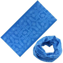 Load image into Gallery viewer, Soft And Comfortable Silk Scarf Unisex Magic Scarf Outdoor Sports Bicycle Headband Bike Cycling Neck Tube Warmer Riding Bandanas Face Mask
