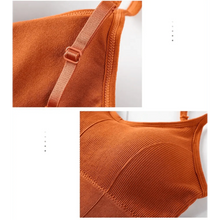Load image into Gallery viewer, Soft Cotton Sports Bras For Women Push Up Solid Sports Bra Jogging Gym Women Sports Bra Girl Underwear Fitness Running Yoga Sport Tops
