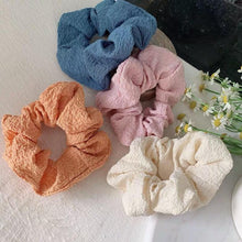 Load image into Gallery viewer, Soft Faux Fur Hair Scrunchies Plush Elastic Hair Bands Women Girls Ponytail Holder Rubber Band Fashion Headwear Ponytail Holder Accessories for Women
