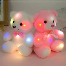 Load image into Gallery viewer, Soft Plush Doll, Light Up LED Teddy Bear Stuffed Animals, Mini Glow Bear Plush Toy Creative Colorful Glowing Teddy Bear Doll Gifts for Bedroom, Kids, Baby, Valentine - Pink
