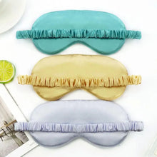 Load image into Gallery viewer, Soft  Silk Sleep Eye Mask Portable Travel Eye Patch Nap Eye Patch Super Smooth Eye Mask Eye Cover Sleeping Mask Night
