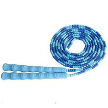 Load image into Gallery viewer, Soft Skipping Rope Yoga Beaded Workout Jumping Non-slip Handle Sports Gym Exercise  Burning Fitness Adjustable Length Tangle-Free Segmented Soft Beaded Skipping Rope Fitness Jump Rope For Kids Man Women
