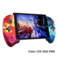 Load image into Gallery viewer, Solid Black Sustainable Wireless Bluetooth Joystick Gamepad Controller Compatible With Mobile Phones Smartphones

