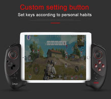 Load image into Gallery viewer, Solid Black Sustainable Wireless Bluetooth Joystick Gamepad Controller Compatible With Mobile Phones Smartphones
