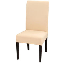 Load image into Gallery viewer, Solid Color Chair Cover Stretch Spandex Seat Cover For Office Wedding Banquet Hotel Home Chair Covers Banquet Chair Seat Protector Slipcover For Home Party Hotel Wedding Ceremony
