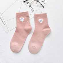 Load image into Gallery viewer, Solid Lovely Patterned Harajuku Socks Cotton Casual Cute Animal New Year Gift Socks For Female Sweat Absorption Breathable Socks For Men And Women
