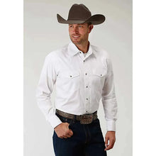 Load image into Gallery viewer, Roper Solid Poplin Snap - Mens Western Shirt
