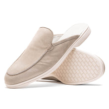 Load image into Gallery viewer, 06-112-GRY SORO Sueded Italian Goatskin Mule Grey
