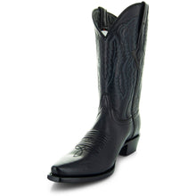 Load image into Gallery viewer, Men's Snip Toe Cowboy Boots Black (H50030) | Soto Boots
