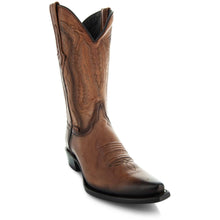 Load image into Gallery viewer, Men's Snip Toe Cowboy Boots Tan (H50030) | Soto Boots
