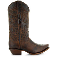 Load image into Gallery viewer, Cheyenne Cowgirl Boots | Women's Snipped Toe Leather Boots (M50041)
