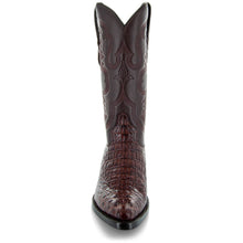 Load image into Gallery viewer, Soto Boots Men's Gator Tail Print Cowboy Boots Cognac (H7006)

