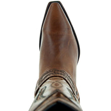 Load image into Gallery viewer, Women's Harness Boots | Brown Leather Harness Boots (M50039)
