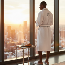 Load image into Gallery viewer, Premium Waffle Piping Robe for Men
