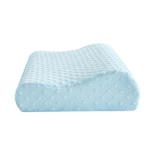 Load image into Gallery viewer, Space Memory Cotton Pillow Bed Orthopedic Pillow For Cervical Pillow Slow Rebound Adult Neck Guard Pillow Sleep Pillow Orthopedic Contour Memory Foam Neck Pillow for Pain Relief Sleeping Bed Pillow for Sleeping Ergonomic Cervical Pillow for Neck Pain
