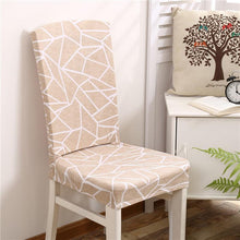 Load image into Gallery viewer, Spandex Chair Cover Removable Anti-Dirty Seat Slipcover Cover For Banquet Wedding Dinner Restaurant Slipcovers Anti-Stain Removable Washable Parsons Chair Protector For Dining Room Banquet Ceremony Wedding Party Hotel Restaurant
