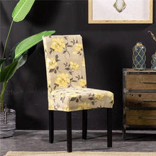 Load image into Gallery viewer, Spandex Chair Cover Removable Anti-Dirty Seat Slipcover Cover For Banquet Wedding Dinner Restaurant Slipcovers Anti-Stain Removable Washable Parsons Chair Protector For Dining Room Banquet Ceremony Wedding Party Hotel Restaurant
