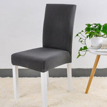 Load image into Gallery viewer, Spandex Chair Cover Stretch Elastic Dining Seat Cover for Banquet Wedding Restaurant Hotel Anti-dirty Removable housse de chaise Chair Covers for Dining Room Stretch Spandex Dining Chair Slipovers Parsons Chair Covers for Dining Room Kitchen
