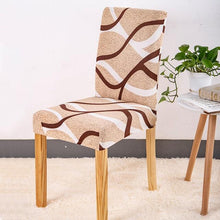 Load image into Gallery viewer, Spandex Chair Cover Stretch Elastic Dining Seat Cover for Banquet Wedding Restaurant Hotel Anti-dirty Removable housse de chaise Chair Covers for Dining Room Stretch Spandex Dining Chair Slipovers Parsons Chair Covers for Dining Room Kitchen

