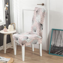 Load image into Gallery viewer, Spandex Chair Cover Stretch Elastic Dining Seat Cover for Banquet Wedding Restaurant Hotel Anti-dirty Removable housse de chaise Chair Covers for Dining Room Stretch Spandex Dining Chair Slipovers Parsons Chair Covers for Dining Room Kitchen
