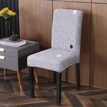 Load image into Gallery viewer, Spandex Chair Covers Printed Dining Room Stretch Seat Cover Chair Protective Case for Restaurant Banquet Kitchen Hotel  Stretch Spandex Removable Washable Dining Chair Protector
