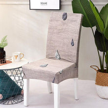 Load image into Gallery viewer, Spandex Dining Chair Cover With Back Elastic Universal Kitchen Living Room Stretch Slipcover Chair Covers Protector Seat Case  Chair Cover Seat Protector Super Fit Slipcover Stretch Removable Washable Soft Spandex Fabric for Home
