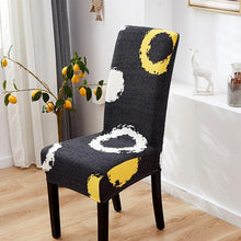 Load image into Gallery viewer, Spandex Dining Chair Cover With Back Elastic Universal Kitchen Living Room Stretch Slipcover Chair Covers Protector Seat Case  Chair Cover Seat Protector Super Fit Slipcover Stretch Removable Washable Soft Spandex Fabric for Home
