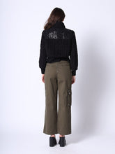 Load image into Gallery viewer, Spangle Yoke High-Neck Shearing Jacket
