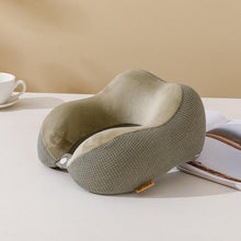 Load image into Gallery viewer, Special U-shaped Animal Shape Neck Pillow Rest Plush Pillow Travel Pillow Cartoon Animal Car Headrest Dolls Airplane Pillow Travel Pillow Cartoon U Shape Travel Pillow Car Neck Support Rest Cushion For Airplane Bus Train Home Office Soft Plush
