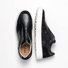 Load image into Gallery viewer, 65-219-BLK SPETTACOLARE Italian Glove Baby Calf Sneakers, Black
