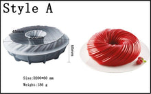 Load image into Gallery viewer, Spiral Donut Dessert Silicone Cake Mold Homemade Party Chocolate Pastry Mould Decorating Tray Baking Tools Round Swirl Cake Mold For Baking Amazing Dessert Art Silicone 3D Mould
