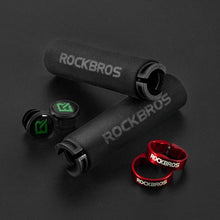 Load image into Gallery viewer, Sponge Bicycle Grips Handle Anti-Skid 3D Silicone Grip Cycling Handlebar Ultralight Bike Grips Foam Single Lock On Bicycle Handle Bar Soft Comfortable Non-Slip Bike Handle Grips For Mountain Beach Cruiser Scooter

