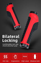 Load image into Gallery viewer, Sponge Bicycle Grips Handle Anti-Skid 3D Silicone Grip Cycling Handlebar Ultralight Bike Grips Foam Single Lock On Bicycle Handle Bar Soft Comfortable Non-Slip Bike Handle Grips For Mountain Beach Cruiser Scooter

