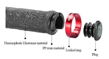 Load image into Gallery viewer, Sponge Bicycle Grips Handle Anti-Skid 3D Silicone Grip Cycling Handlebar Ultralight Bike Grips Foam Single Lock On Bicycle Handle Bar Soft Comfortable Non-Slip Bike Handle Grips For Mountain Beach Cruiser Scooter
