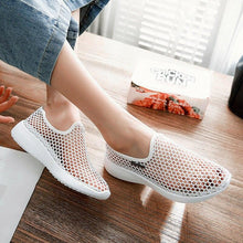 Load image into Gallery viewer, Sport Mesh Breathable Women Shoes Fashion Sports Soft Comfortable Women Shoes Fashion Slip-On Sports Shoes Soft Sole Breathable Comfortable Running Walking Shoes
